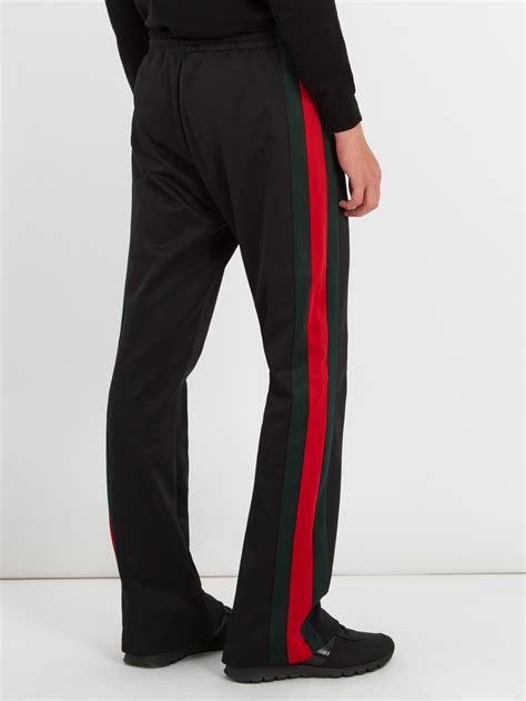 gucci striped trousers|Gucci trousers prices.